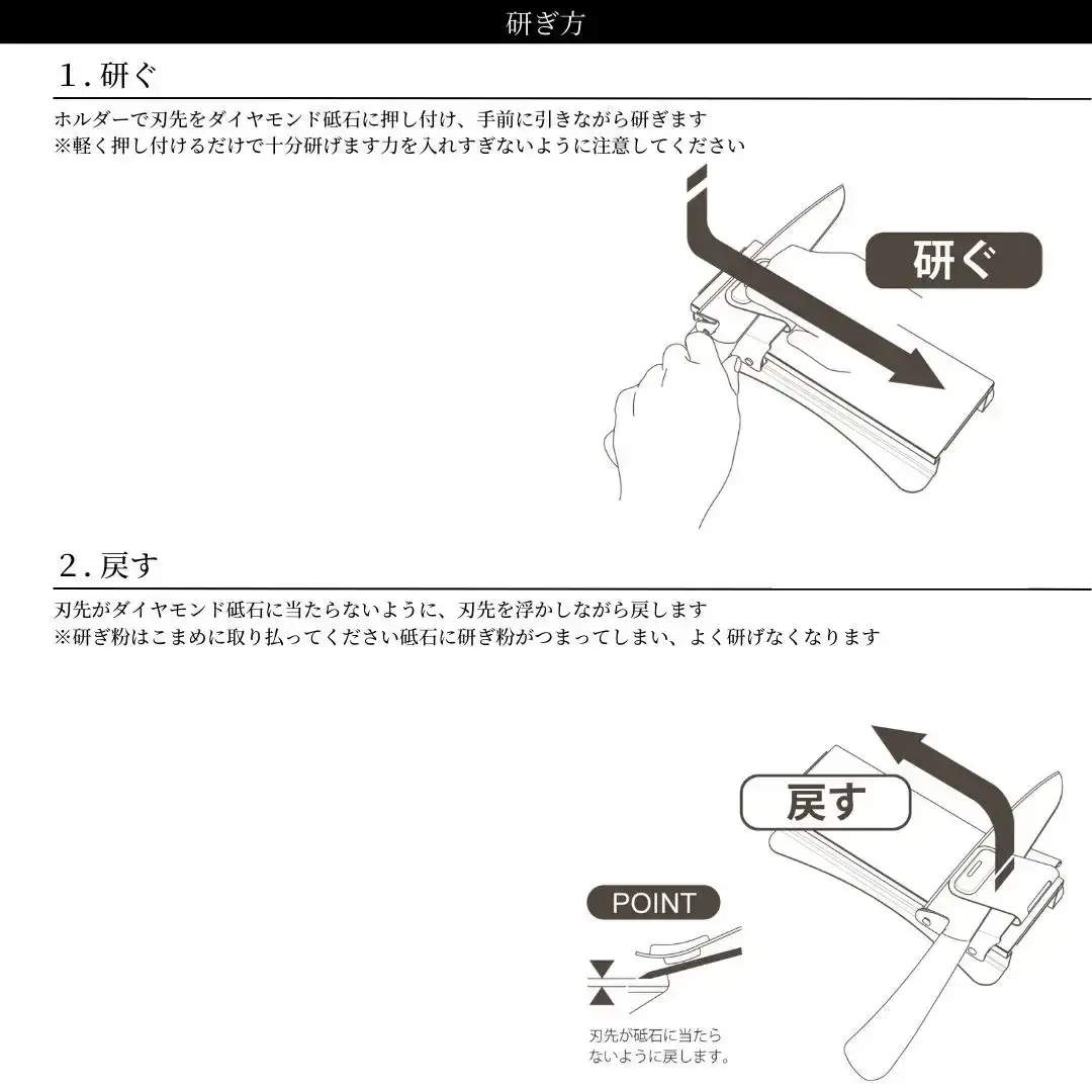 包丁研ぎ器 togisamurai 燕三条製 包丁研ぎ