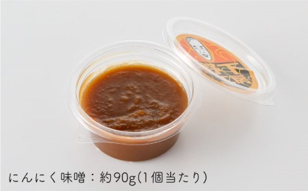 【全12回定期便】にんにく味噌 10個セット 国産【万能調味料】【野下上絵】[LE20]
