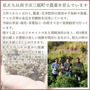 ジオで生まれた当帰茶（茶葉） MOM0001
