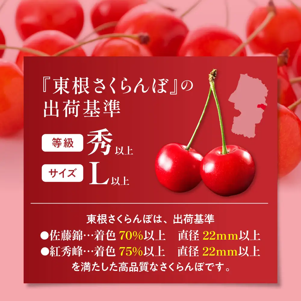 2027年産  GI 東根さくらんぼ 紅秀峰 1kg バラ さくらんぼ
