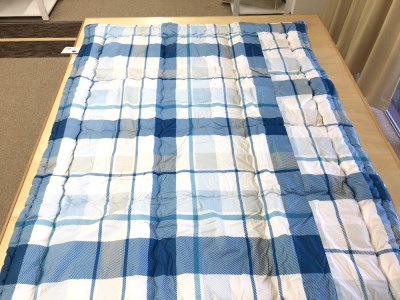洗える肌掛けふとん ダクロン(R)わた入り シングル N-NH-7274 BL 布団 [3294]