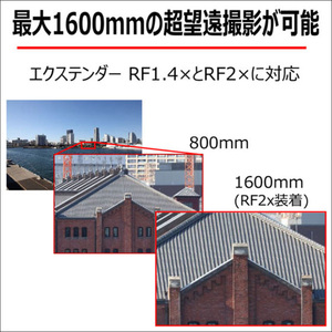Canon キヤノン 望遠カメラレンズ RF800mm F5.6 L IS USM ｜ キヤノン Canon 一眼 カメラ レンズ