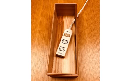 ケーブルケース まさめ 金山杉使用 木工品 収納 たくみまさの 山形県 金山町 F4B-0309
