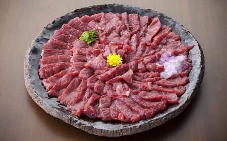 馬刺しセット 熊本 上霜降り 天草大王ももたたき 馬刺しセット【冷凍】
