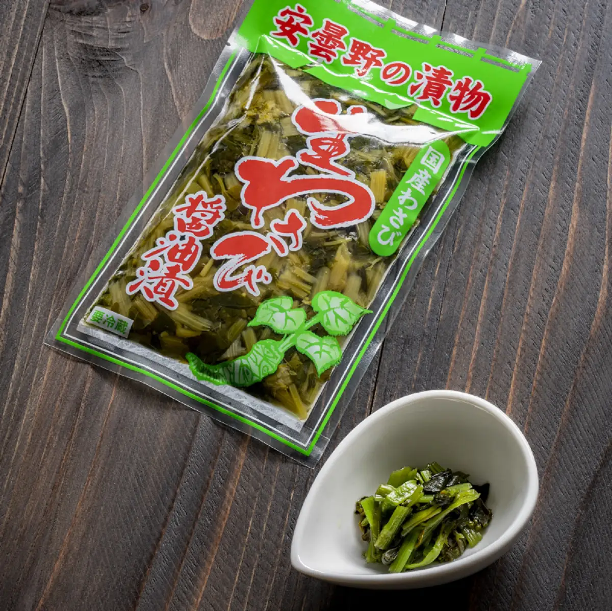 藤屋わさび農園　【特選】生わさびとそばセット