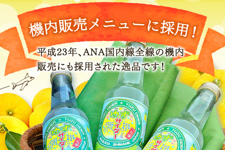 A-896 ゆずサイダー　16本入り