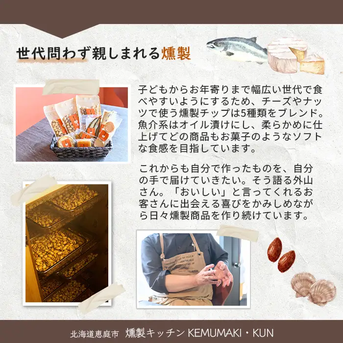 【定期便：全3回】スモークチーズセット【63001202】