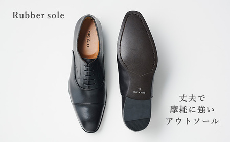 革靴 ビジネスシューズ マッケイ 黒 国産 革靴 26.5cm