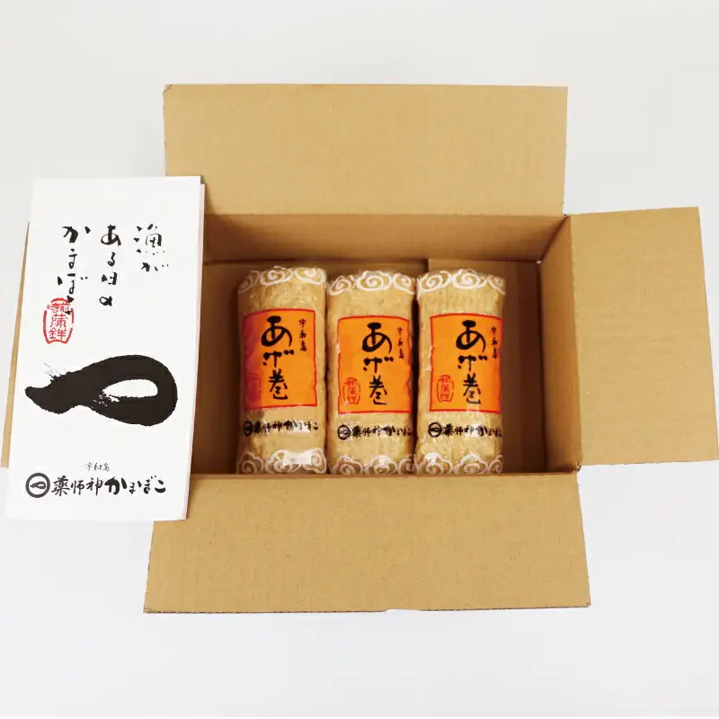 蒲鉾 あげ巻3本薬師神かまぼこ 蒲鉾 C012-019003