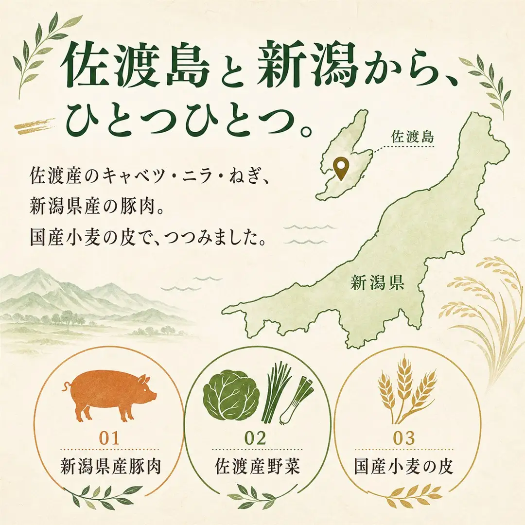 りょうこのぎょうざ50個(10個入り×5パック)