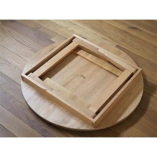 胡桃のちゃぶ台 直径76cm ／ ローテーブル 国産材 折り畳み【UMEBACHI FURNITURE】