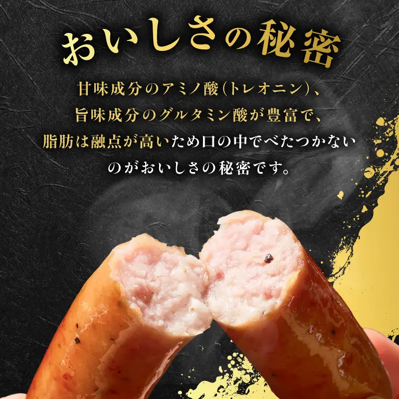 種豚場 がお届けする 鹿児島伝統 の 黒豚 黒胡椒 の効いた 黒豚ウインナー K125-002 黒豚 黒豚ウインナー ウインナー 黒胡椒 さっぱり 肉 ごはん 笹平種豚場 ふるさと納税 鹿児島 おすすめ ランキング プレゼント ギフト
