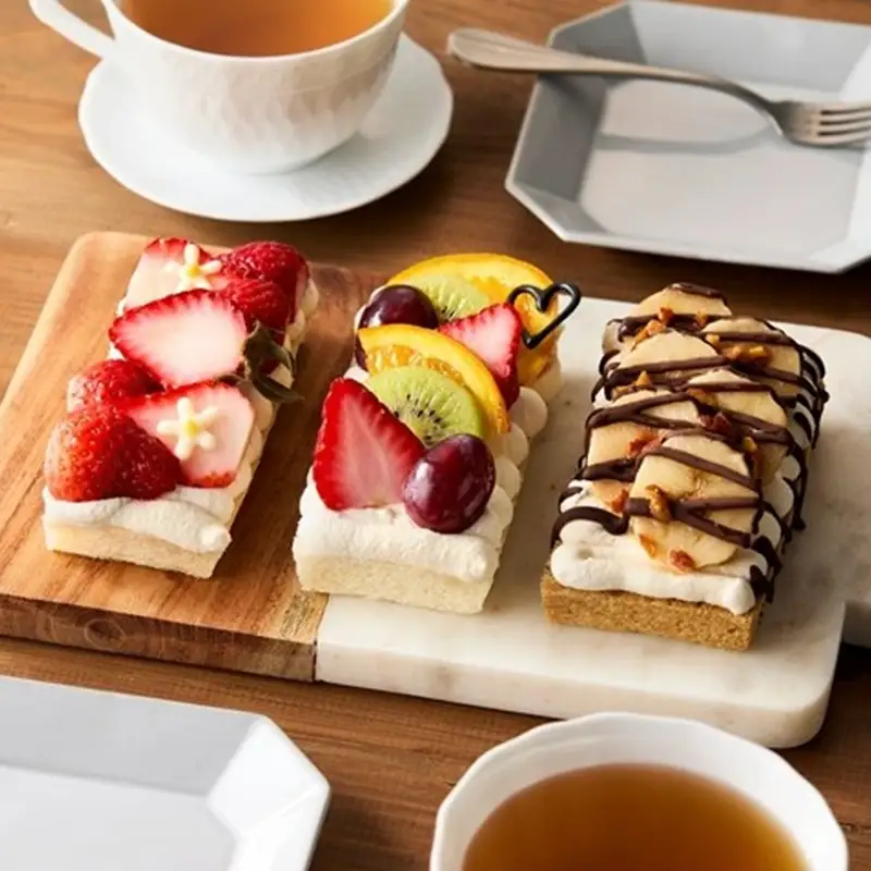 【フローズンオープンサンド】季節のフルーツサンド 3個