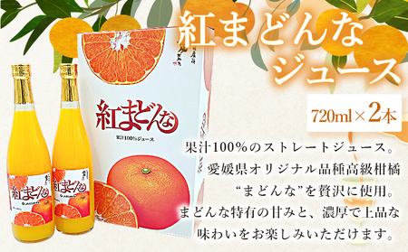 ＜谷口農園のいちご「紅い雫」約1kg(約250g×4パック)＆紅まどんなジュース720ml×2本セット＞イチゴ 果物 フルーツ 紅マドンナ ストレートジュース 果汁100％ フジ・アグリフーズ 愛媛県 西予市【冷蔵】『2025年4月迄に順次発送予定』OFA0004