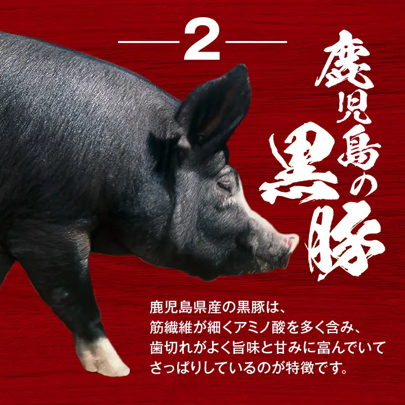 【14営業日以内に発送】 鹿児島県産 黒豚 フランクフルト 1.5kg K025-002_02 肉 豚肉 惣菜 総菜 冷凍 スピード配送 最短 すぐ届く お急ぎ
