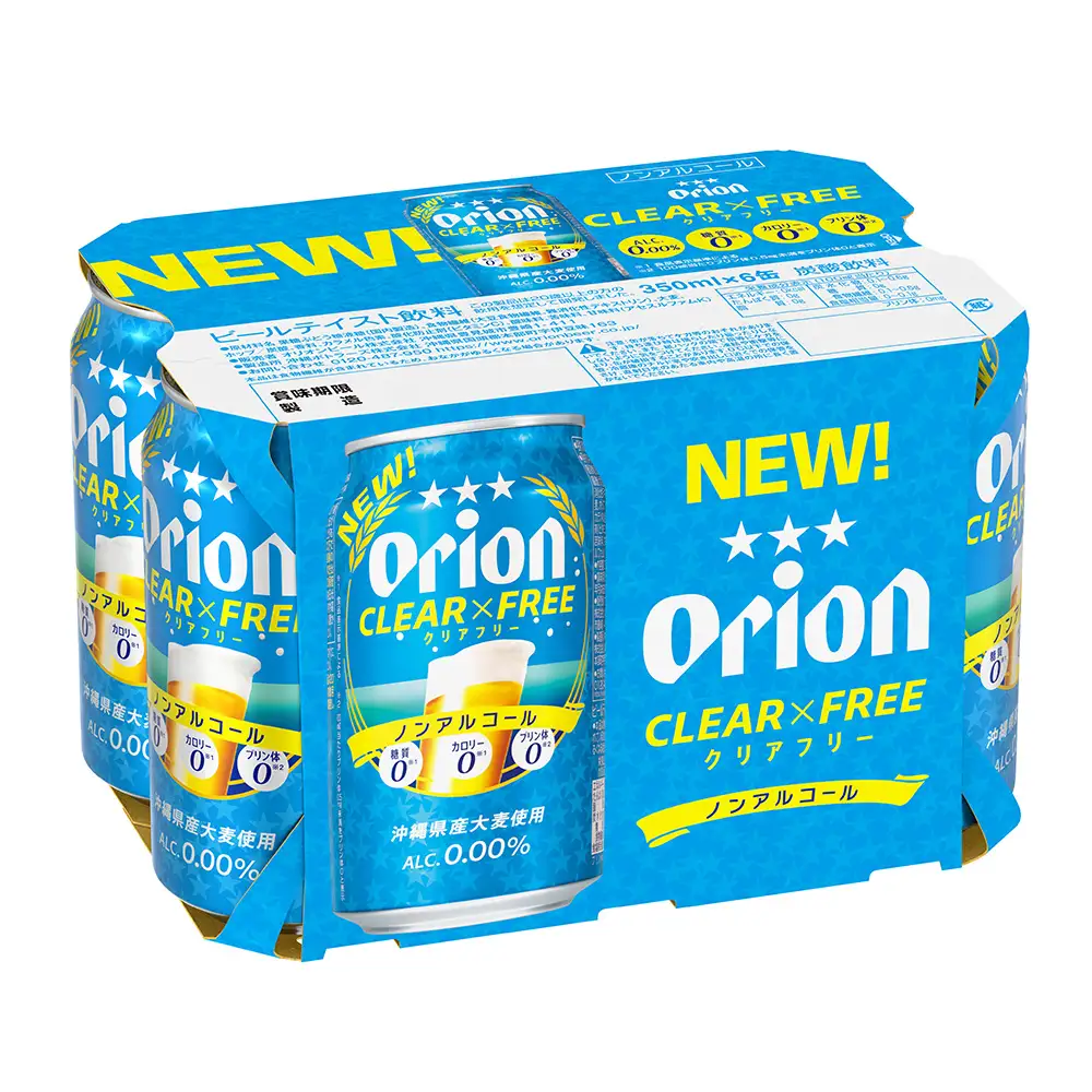 【オリオンビール】オリオンクリアフリー「350ml×24本」ノンアルコールビール　計8400ml