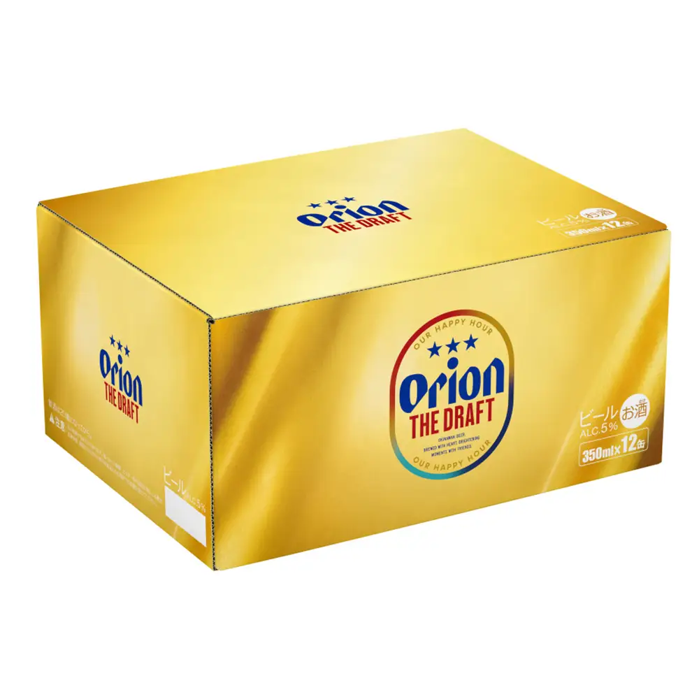 【オリオンビール】オリオン ザ・ドラフト（化粧箱入り）〔350ml×12本〕県認定返礼品