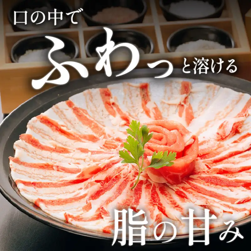 「 黒豚料理専門店 寿庵 」黒豚しゃぶしゃぶ セット（ 3～4人前 ） K049-001 肉 豚肉 冷凍