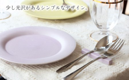【波佐見焼】陶器 nuccaカトラリーレスト 5本セット 色おまかせ[OAP015]