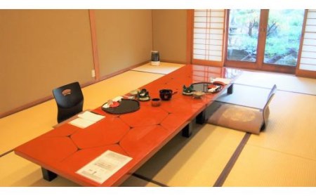 【料理旅館　栴檀】ペア宿泊券（1泊２食付・温泉引湯） 松山おすすめ【SD003】