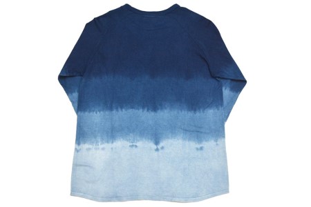 Tシャツ 藍染め7分 ASCENSION 黒部の名水染め Tシャツ【1枚】 M