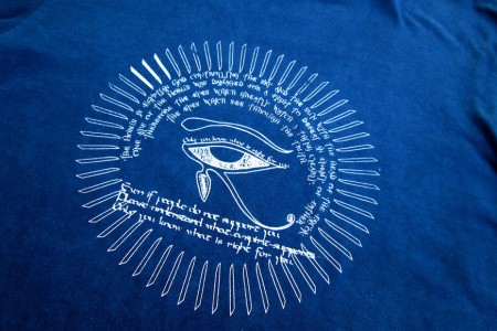 Tシャツ 藍染めタイダイD ASCENSION Tシャツ【1枚】 S