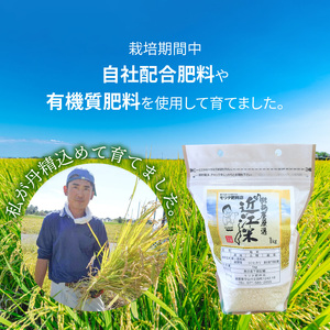 【令和7年度産】肥料屋厳選近江米コシヒカリ１㎏　モリタ肥料店 お米 近江米 DI-0001