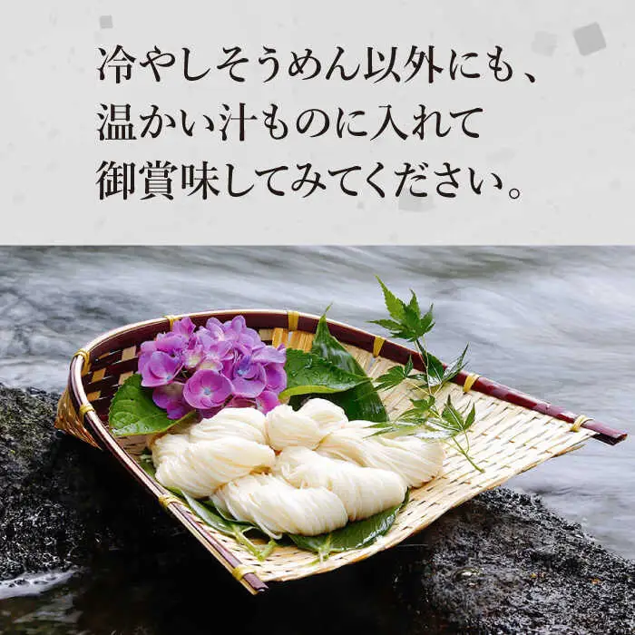 【定期便 年6回】手延べ そうめん 3kg （50g×60束）  / そうめん 島原そうめん 手延べ 麺 素麺 / 南島原市 / 池田製麺工房 [SDA043]