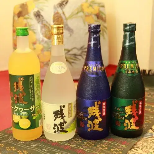 【比嘉酒造】泡盛残波飲み比べセットE＜720ml×4本＞
