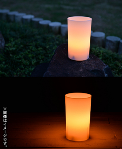 かぐや姫の瞳B（カップ付）  カップローソク かぐや姫の瞳B カップ付 LED ライト 連続約34時間点灯 ローソクのように揺らぐ 照明 インテリア 小物 オブジェ イルミネーション 奈良県 生駒市 お取り寄せ 送料無料