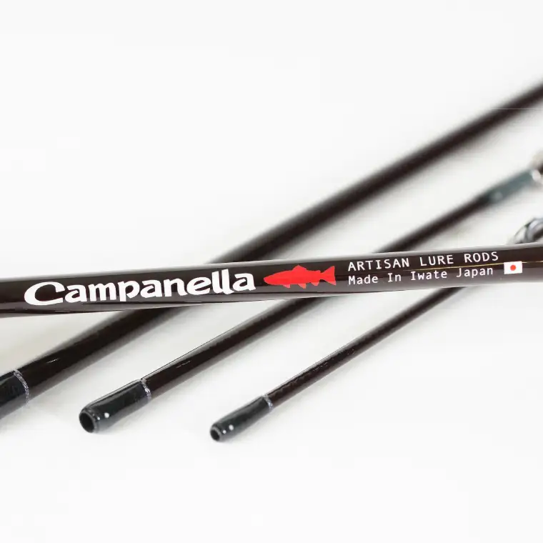 BI087 オールハンドメイドルアーロッド　Campanella446TSUL
