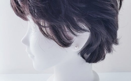 真珠 ピアス 5.5 ～ 5.9 mm ( K14 WG ) アクセサリー パール ジュエリー 三重 伊勢 志摩 真珠 パールアコヤ真珠 アコヤ貝 あこや 冠婚葬祭 慶事 誕生日 結婚式 記念日 お祝い 贈り物 ギフト 普段使い 愛らしい小粒の輝き、ベビーパール ピアス