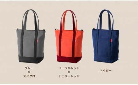 帆布鞄 イヌイット ジップトップ収納トート 縦型  [高島屋選定品］株式会社高島屋洛西店 滋賀県 東近江市 E-E08 トートバッグ 帆布 鞄 A4 ファイル 縦型 ダブルファスナー 肩掛け 手持ち シンプル 収納【※カラーを必ずご指定ください】