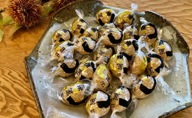 御菓子処信玄堂 栗を一粒まるごと贅沢に！！ 栗納豆24個 F4N-2872