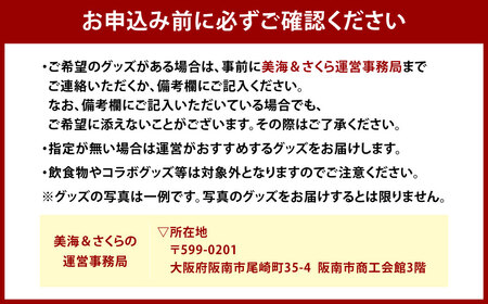 阪南市商工会公認キャラクター 波有手美海 ＆ 緑川さくら オリジナルグッズ セット