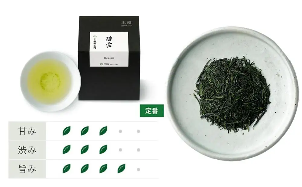 【祇園辻利】日本茶3種詰合せ(玉露・かぶせ茶・煎茶)