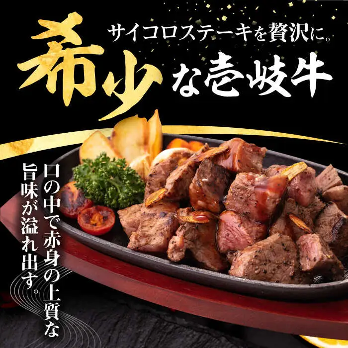 【全6回定期便】 壱岐牛 サイコロステーキ 500g [JFE067] ステーキ