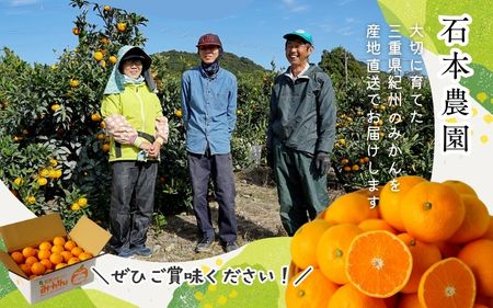 みかん 訳あり 石本農園の早生温州みかん 約4.5kg【2S-2Lサイズおまかせ】【mis014B】