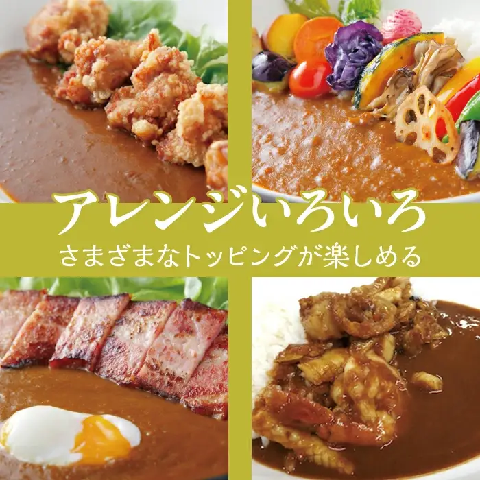 アレンジして楽しむジョイアルスパイスカレー 118-005