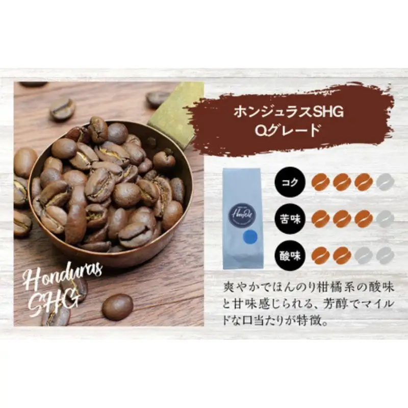 【中挽き】（ブレンド3+ホンジュラス2）挽き立てコーヒー豆 750gセット コーヒー豆 焙煎 コーヒー【hgo001A-b-06】