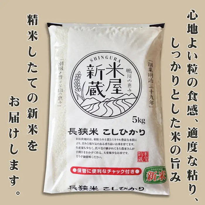 《新米発送開始》【お米ソムリエ厳選】鴨川のブランド米『長狭米コシヒカリ（一等米）』定期便　10kg×12回 《令和８年産》こしひかり 長狭米 千葉県産 ブランド米 コメ 白米 精米 米食味鑑定士 精米したて 色彩選別 [米屋新蔵][0260-0004]