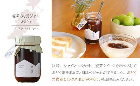 （2025年12月以降順次発送）朝食が楽しみになるパンのおともセット（巨峰マスタード・完熟ぶどうジャム・完熟りんごジャム）