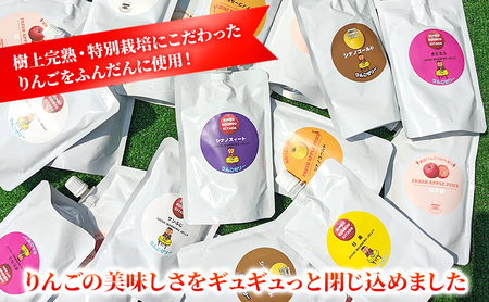 りんご ジュース ゼリー セット 20パック 盛岡りんご フルーツジュース 果汁飲料 飲み物 りんごゼリー アップルジュース アップルゼリー フルーツゼリー 国産 無添加 100％ ストレート 岩手県 盛岡市 東北 岩手 盛岡 りんご工房きただ