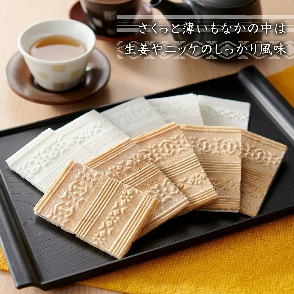 【福岡市製造のお菓子】博多献上８枚入り×３箱