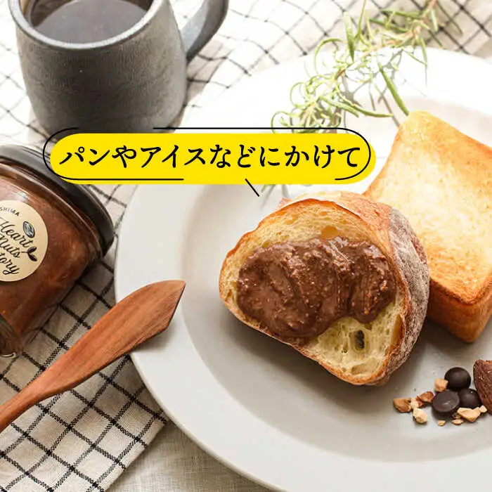 ベルギー産ビターチョコ使用 いとナッツバター チョコ＆キャラメル ココナッツ ザクザク食感がたまらない パンやパンケーキに いとナッツ 90g×2本セット 糸島市/いとしまコンシェル チョコレート ココナッツ [ASJ022]