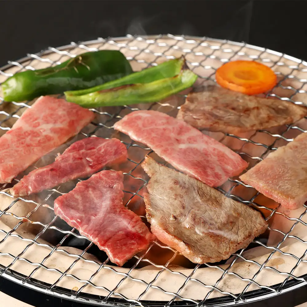 おおいた和牛 バラ焼肉・もも焼肉用セット(合計800g)牛肉 お肉 やきにく 食べ比べ【112102300】【ミートクレスト】