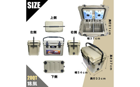 ROS FIELD クーラーボックス ピンク ハード 18.9L / 恵那市 / ROYAL STAGE [AUEB030]