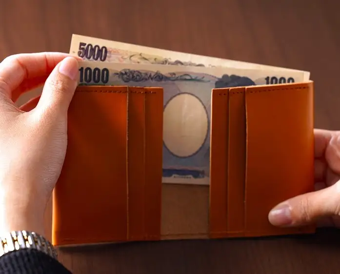 ミニ財布 札入れ 栃木レザー 牛革 日本製 レザー 天然皮革 レディース メンズ シンプル:ブラック