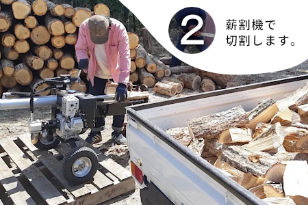 大容量！ 東濃ヒノキ薪 約160kg (約16kg×10箱) 皮付き 中割 大割 薪ストーブ アウトドア キャンプ 焚火 暖炉 楢 ナラ 薪 まき 雑貨 日用品 70000円