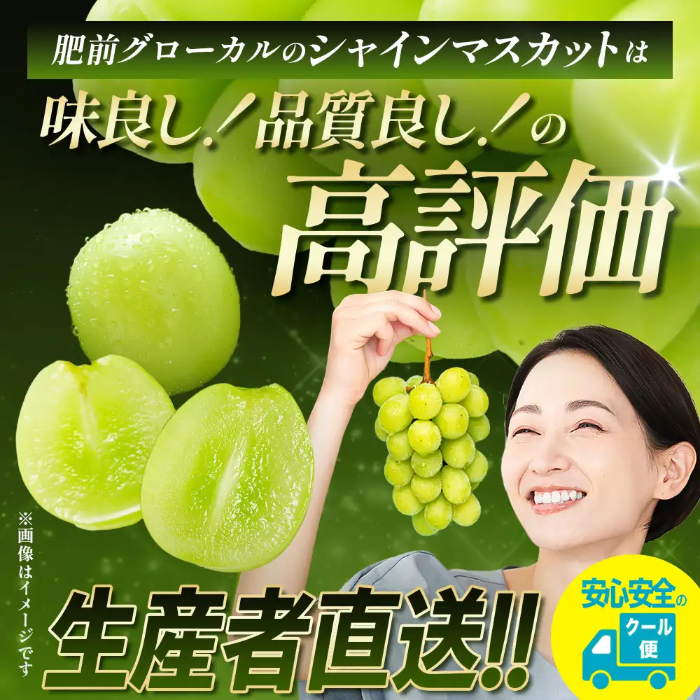 【特別寄付額10000円→9000円】シャインマスカット 約1.2kg 2～3房 ご家庭用 佐賀県産 【先行予約 2026年8月上旬以降発送】| シャインマスカット 2026 シャイン マスカット ぶどう 葡萄 ブドウ 果物 フルーツ 果実 季節 旬 冷蔵 期間限定 国産 佐賀県 鹿島市 人気 ランキング フルーツ おすすめ B-658